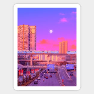 City Pop ( Chongqing ) Sticker